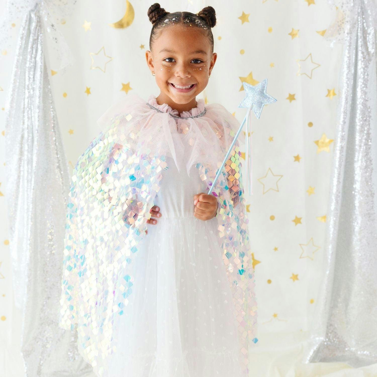 Starlight Sequin Cape