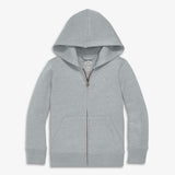 Kids cozy fleece zip hoodie