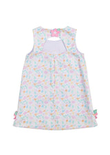 Printed Pique Dress With Flowers