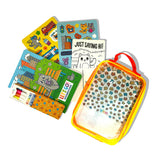 Let's Go! Activity & Coloring Kit - Kitty in the City - Activity Book Markers Postcards Stickers