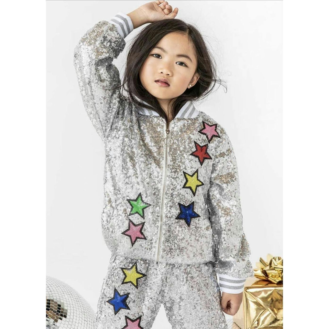 Sequin Bomber