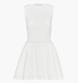 The Joanna Dress - White Floral Broderie