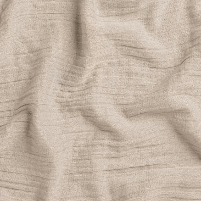 Calm Crinkled Comfort 4-Piece Sheet Set, Beige