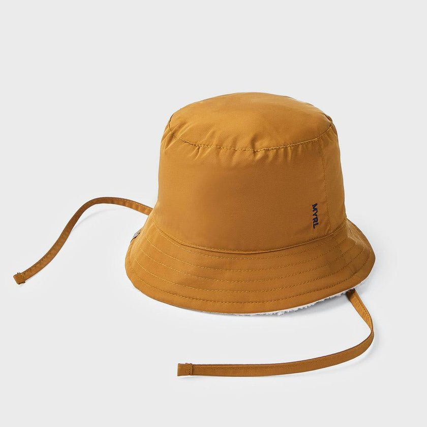 Brown Reversible Bucket Hat
