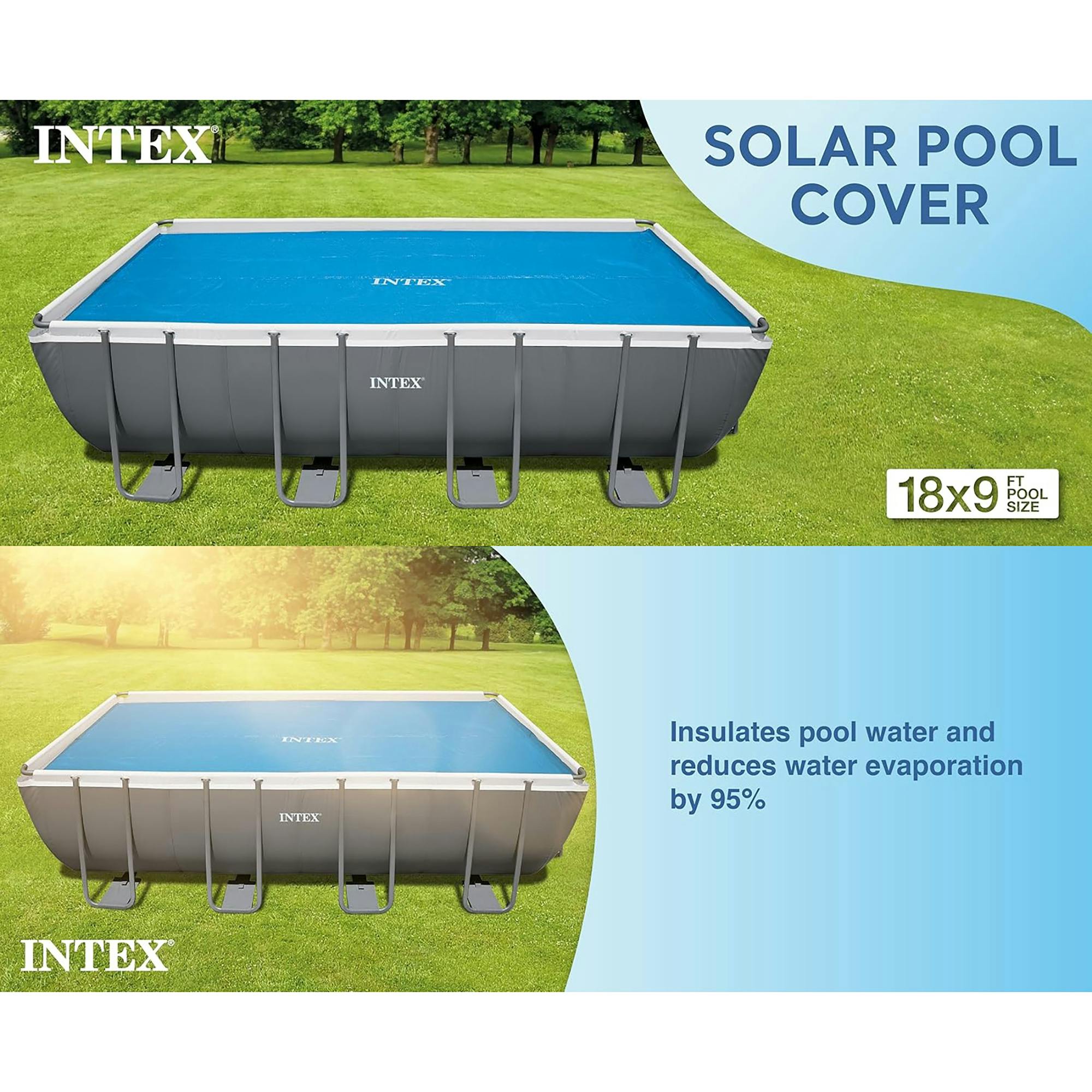 Solar Pool Cover: Rectangle - 18' x 9'