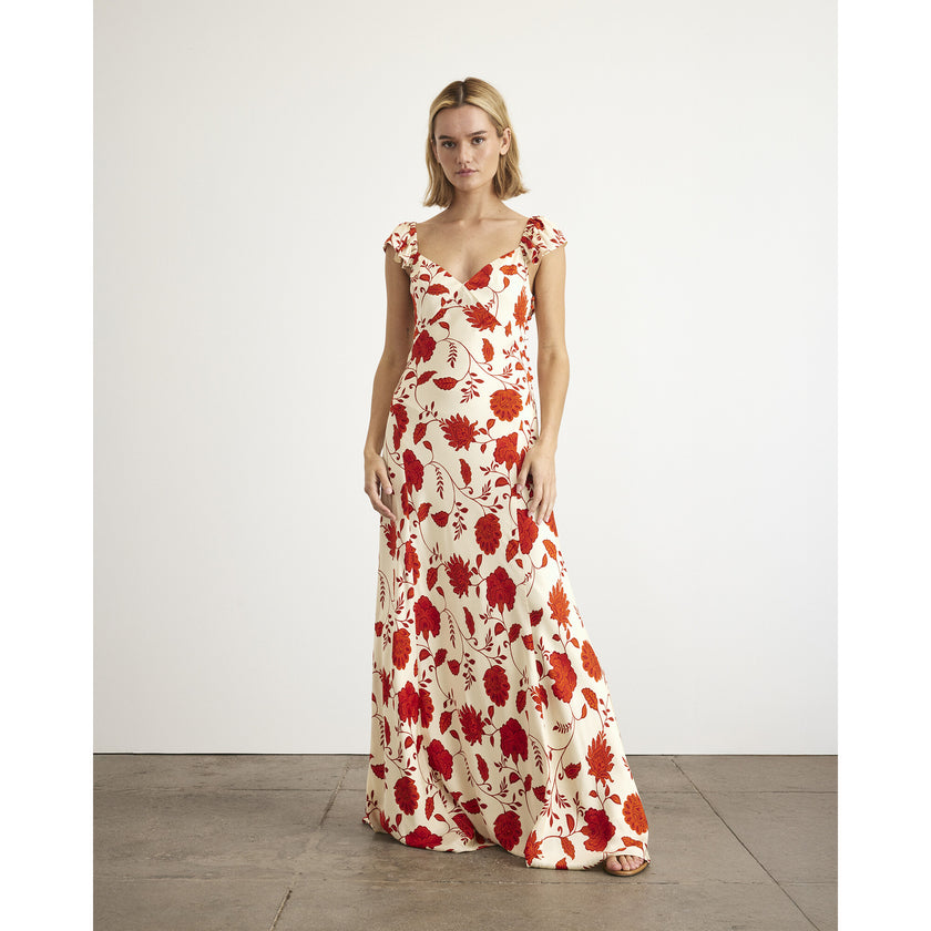 Carrie Dress, Florals