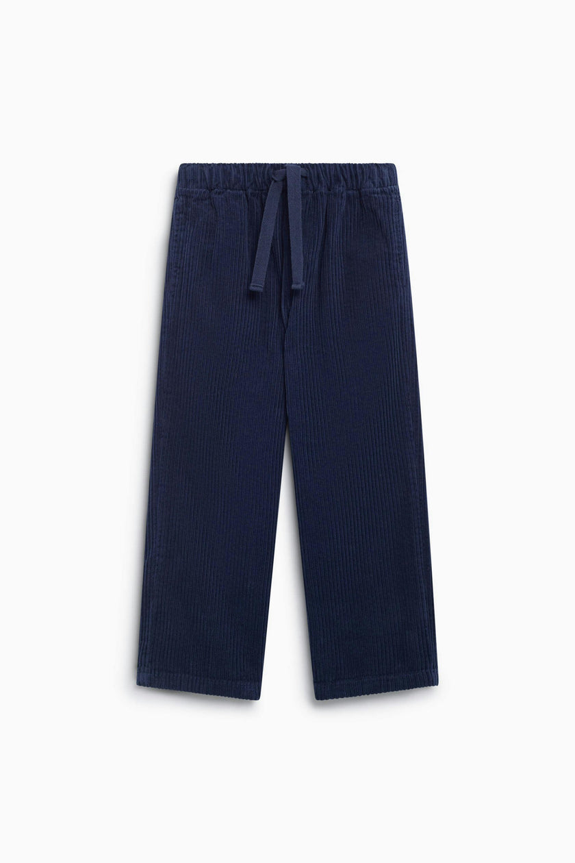 Elio Corduroy Trouser Black Iris