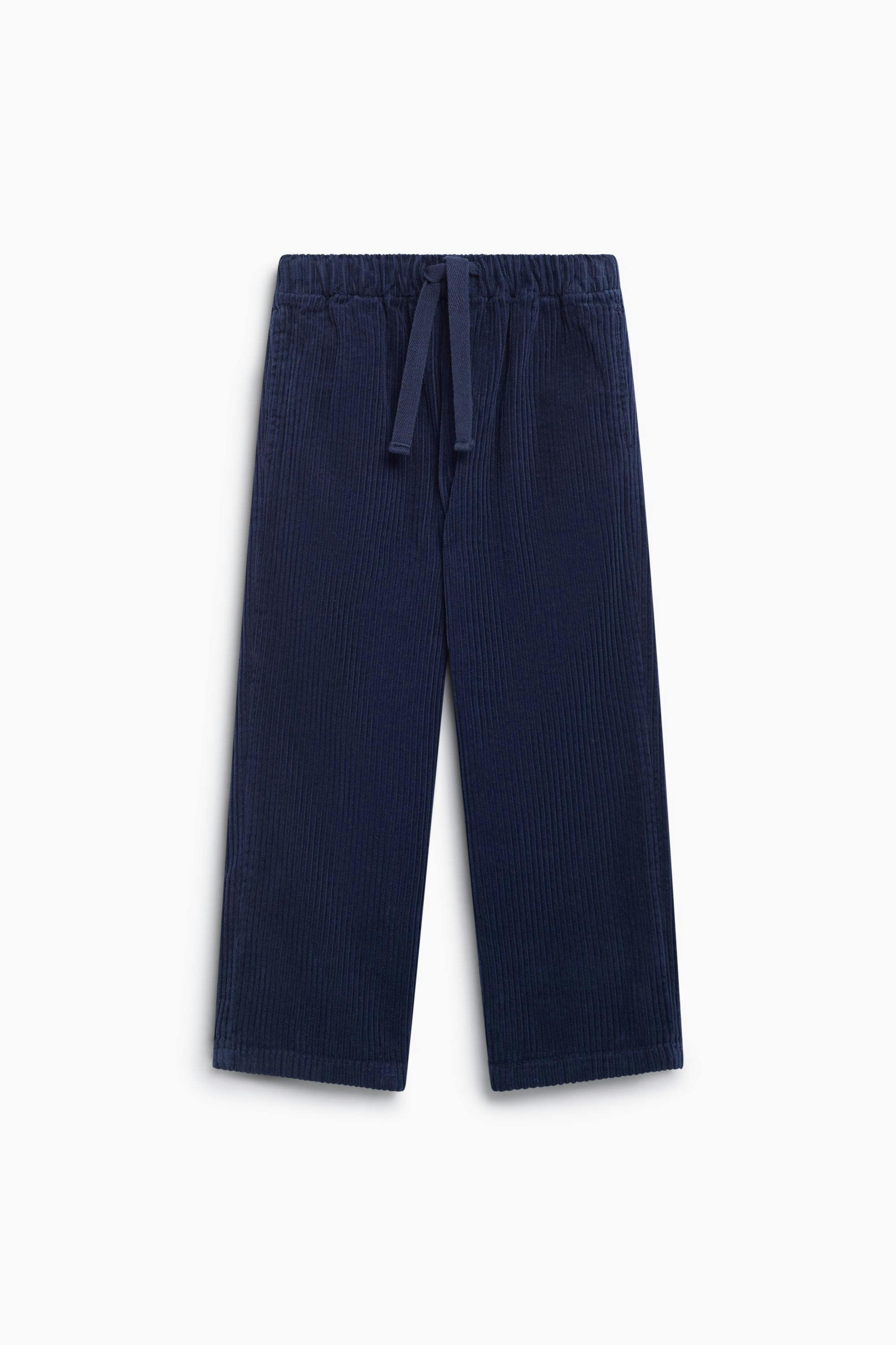 Elio Corduroy Trouser Black Iris