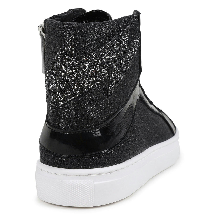 ZADIG & VOLTAIRE Blam-Blam Glitter High Top Sneakers