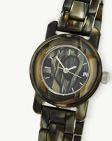 Mini Mono Watch in Midnight Horn