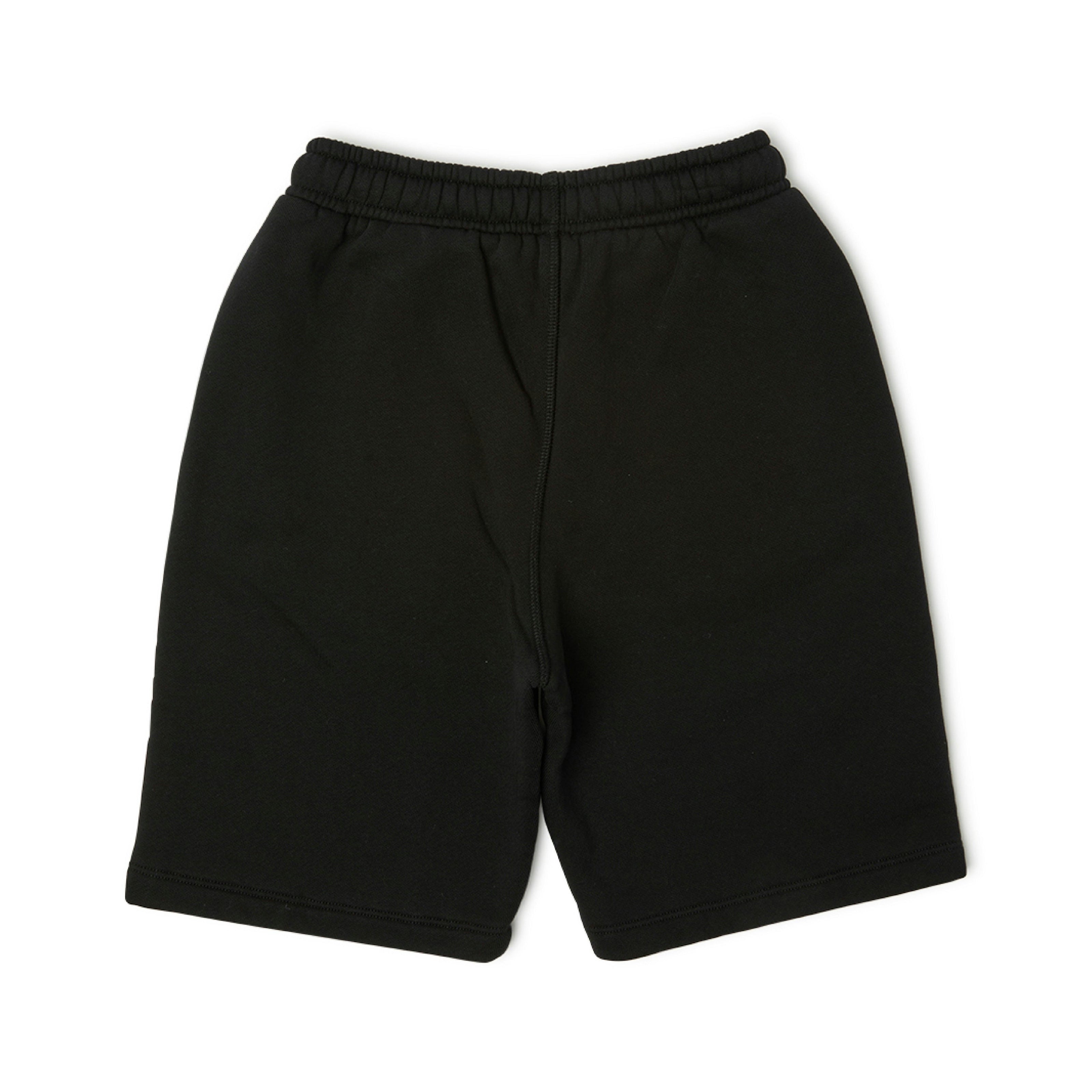 Black Big Bookish Stamp Sweatshorts