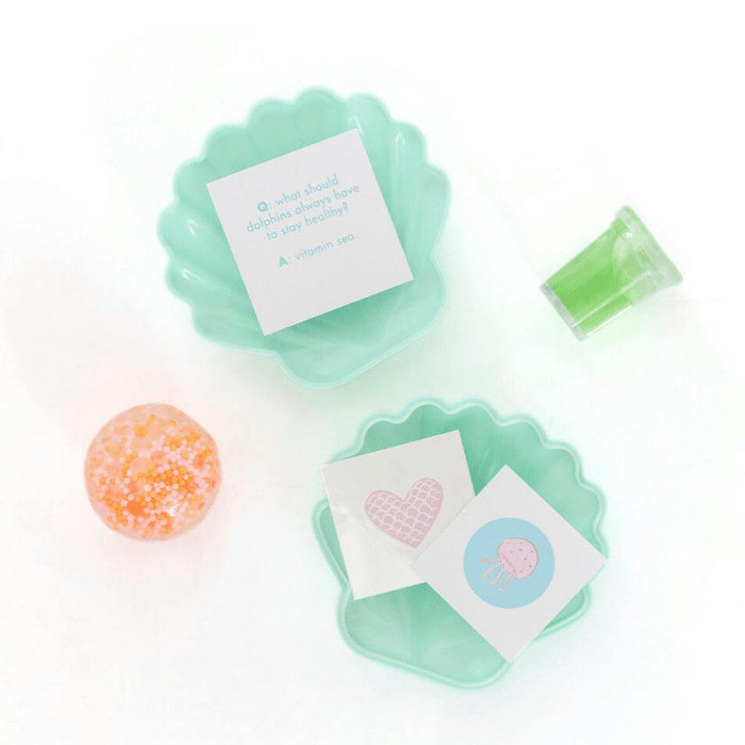 Under The Sea Shell Favor Set