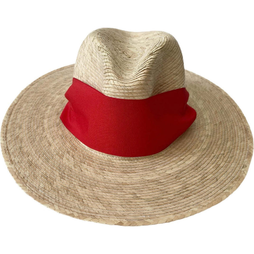 Women's Zinnia Wide & Short Brim Grosgrain Ribbon Sun Hat