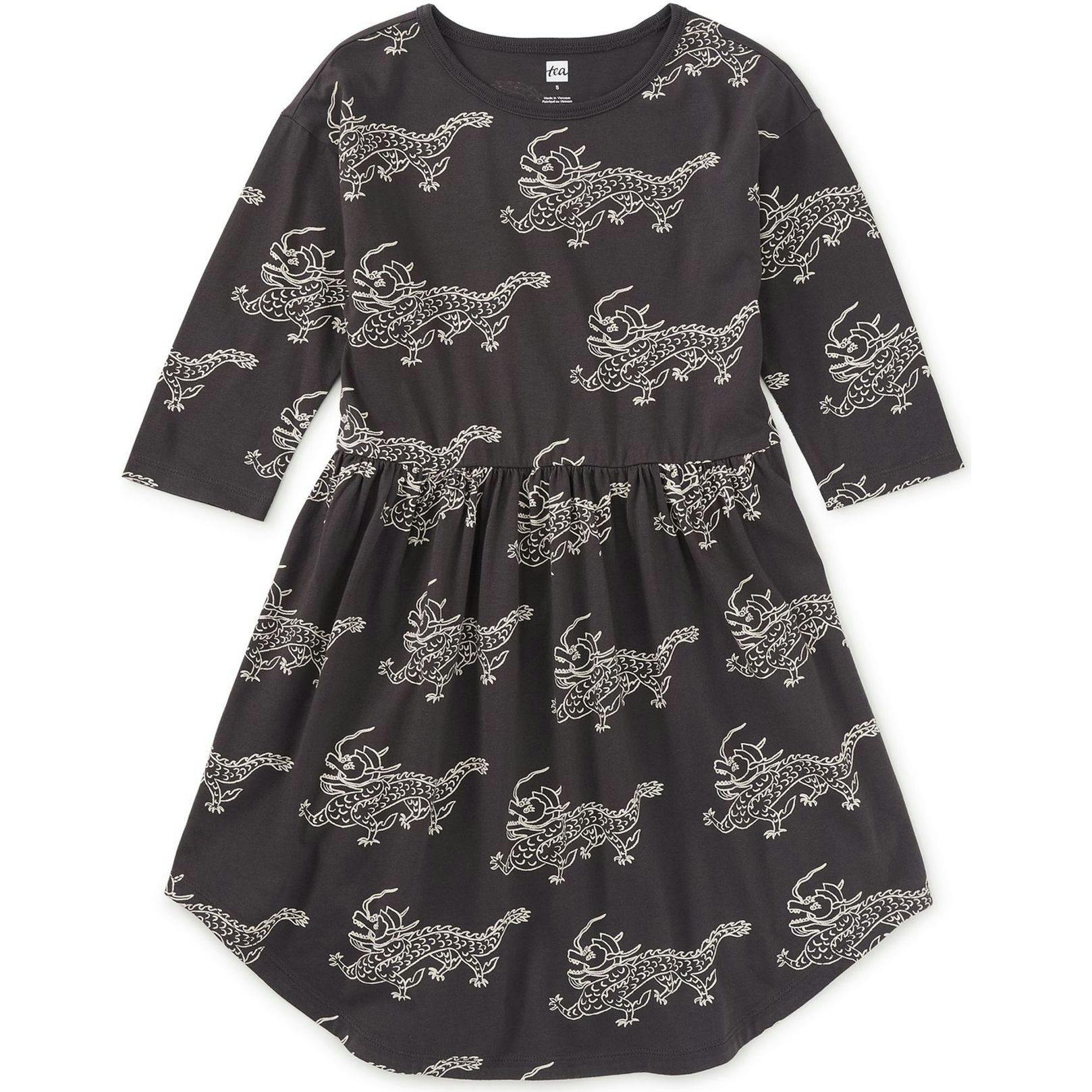 Long Sleeve Midi Dress, Grey