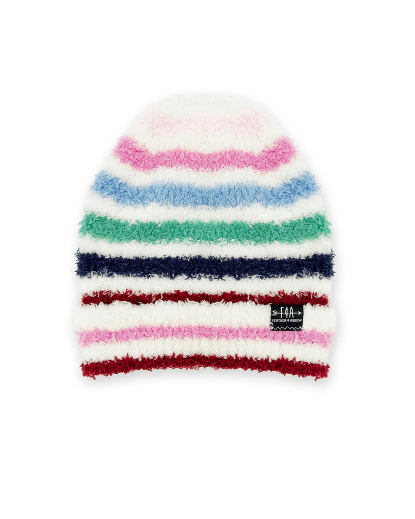 Tate Stripe Beanie - Multi Plush