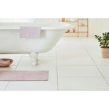 Heathered Shag Floor Mat, Pink