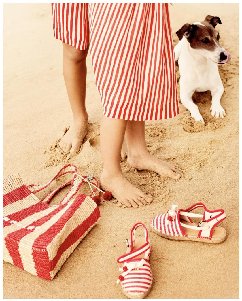 BONPOINT Evila Cherry Espadrilles