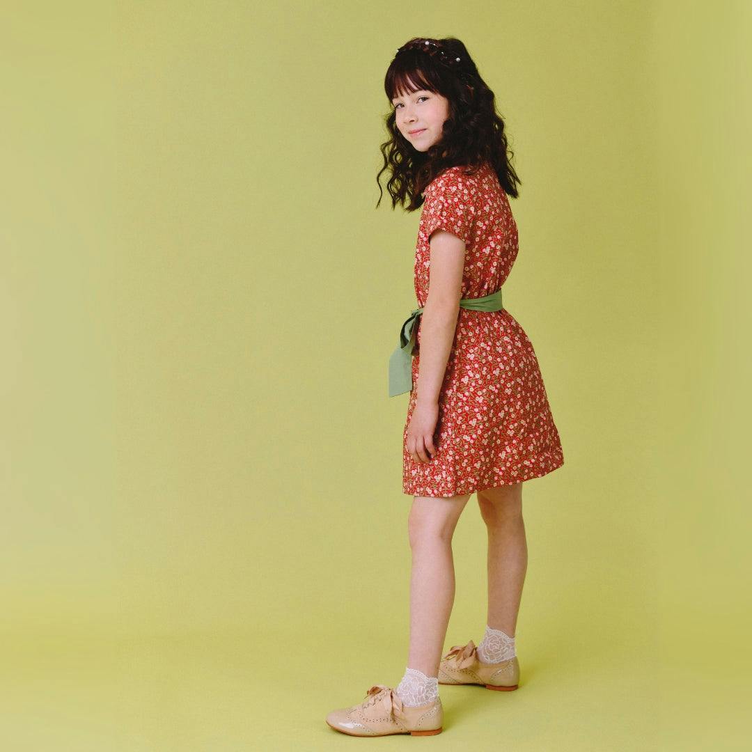 Eaton Dress - Ruby Chintz