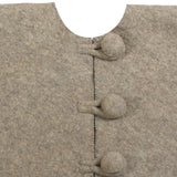 Hand Felted Wool Dogs and Trees Gray XL Christmas Tree Skirt 72"