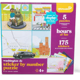 Look and See Around Washington, DC Sticker-by-Number Art Kit