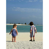 children's terry jumpsuit - marina stripes
