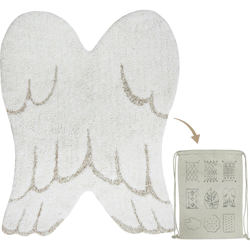 Mini Wings Washable Rug