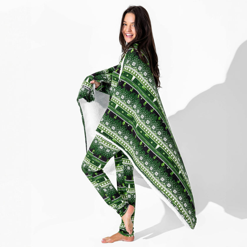 Minecraft: Creeper Holiday Bamboo Women's Pajama Set