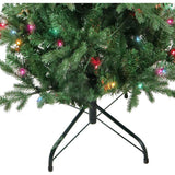 4.5-Foot Pre-Lit Multi-Color Incandescent Jackson Pine Tree