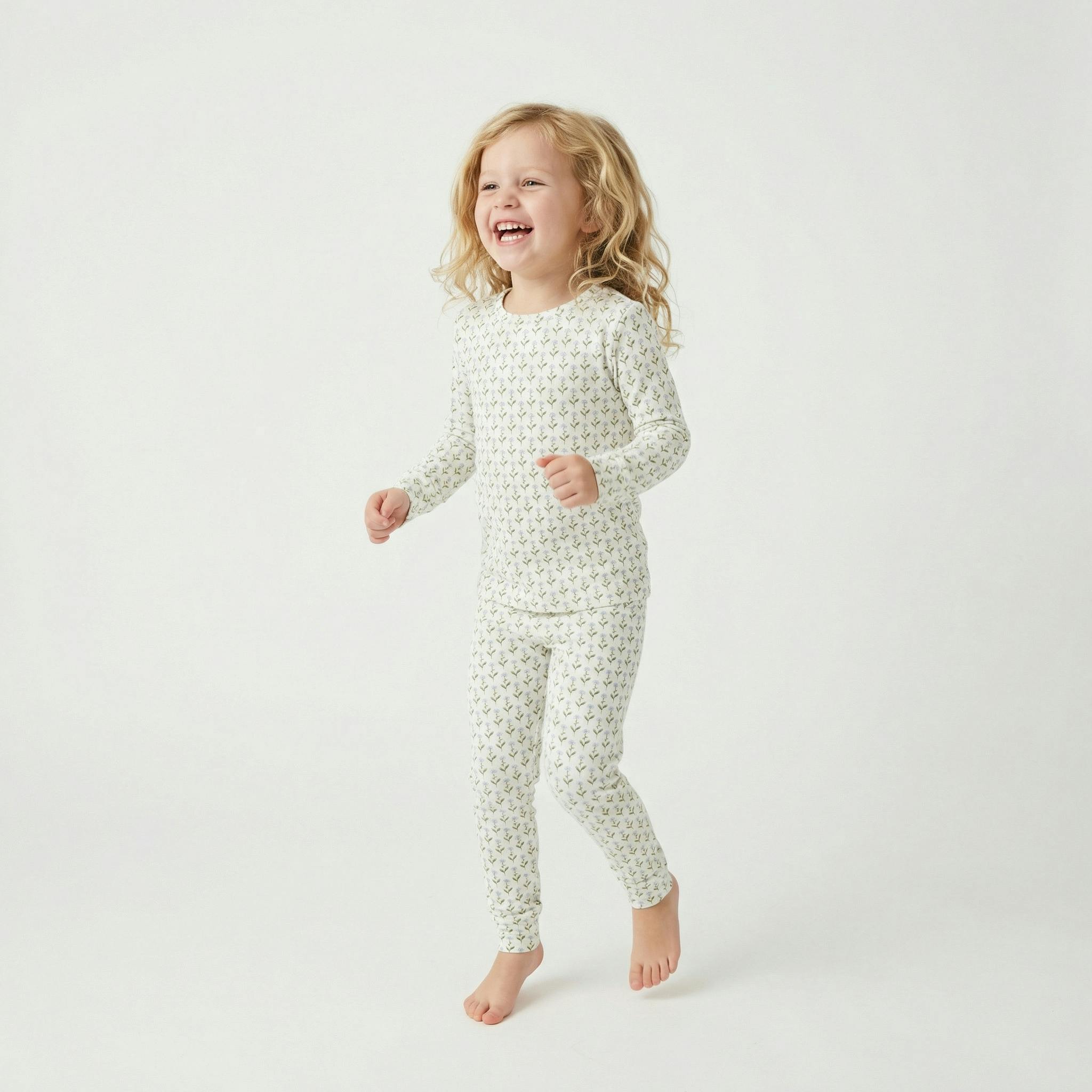 Lavender Lane Long Sleeve & Pants Kids Pajamas