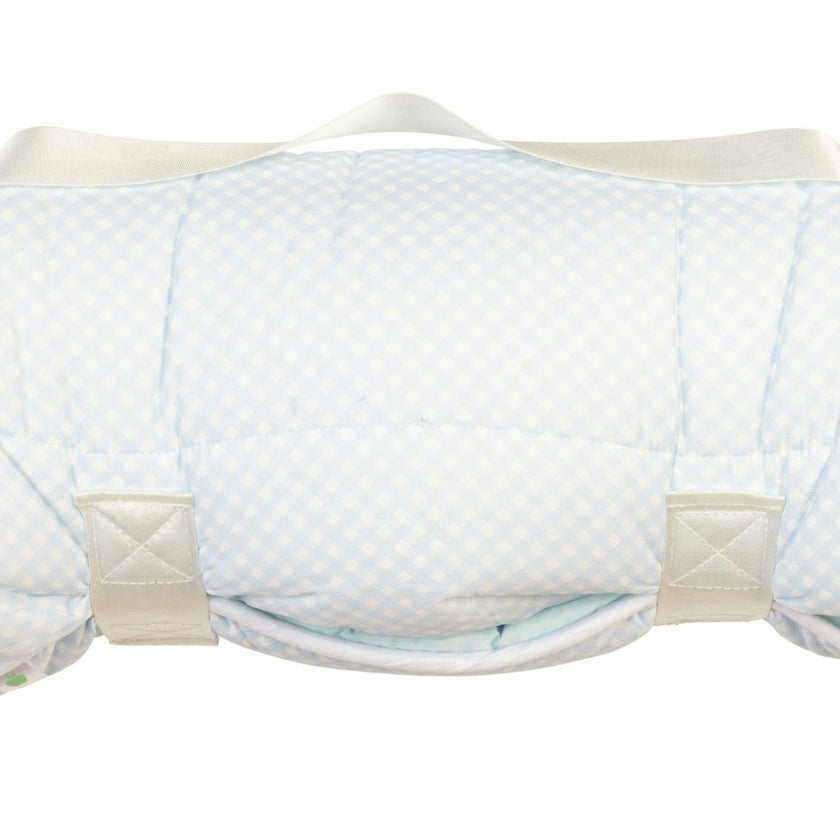 The Nap Mat in Blue Gingham