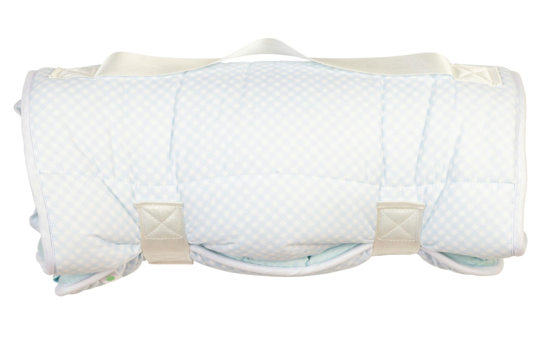 The Nap Mat in Blue Gingham