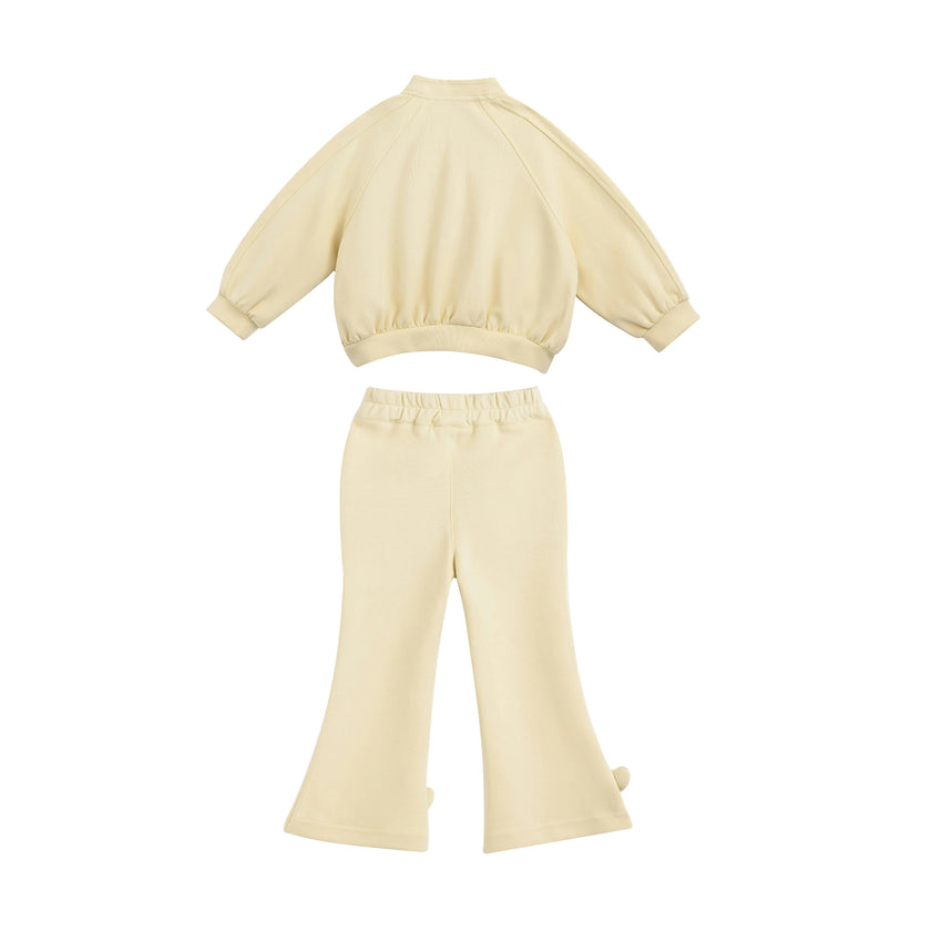 Butter Pom-Pom Pants Set