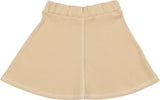 Micro-Grid Patterned Short Skirt
