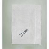 Personalized Knitted Baby Blanket