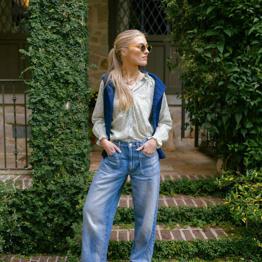 Harper Top in English Garden