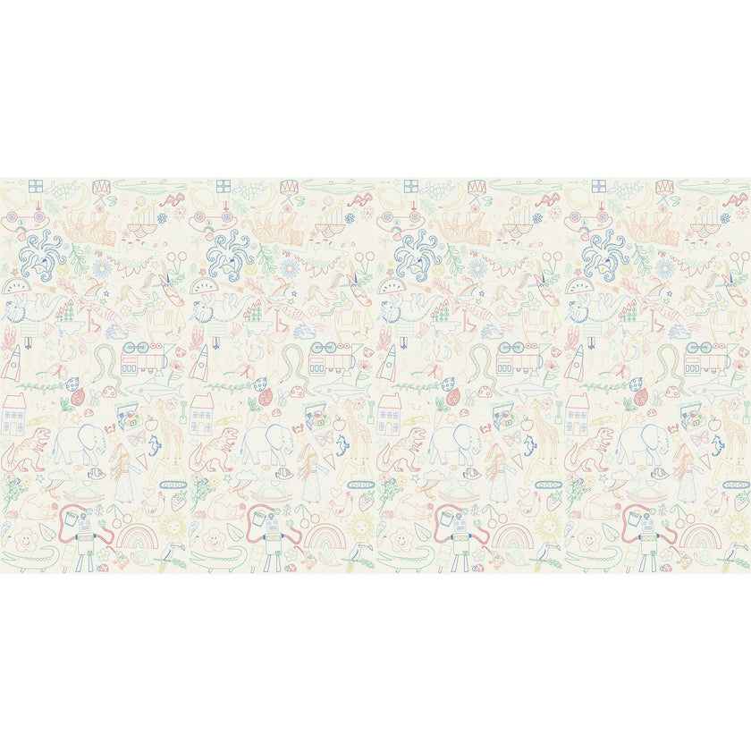 Color In Activity Tablecloth