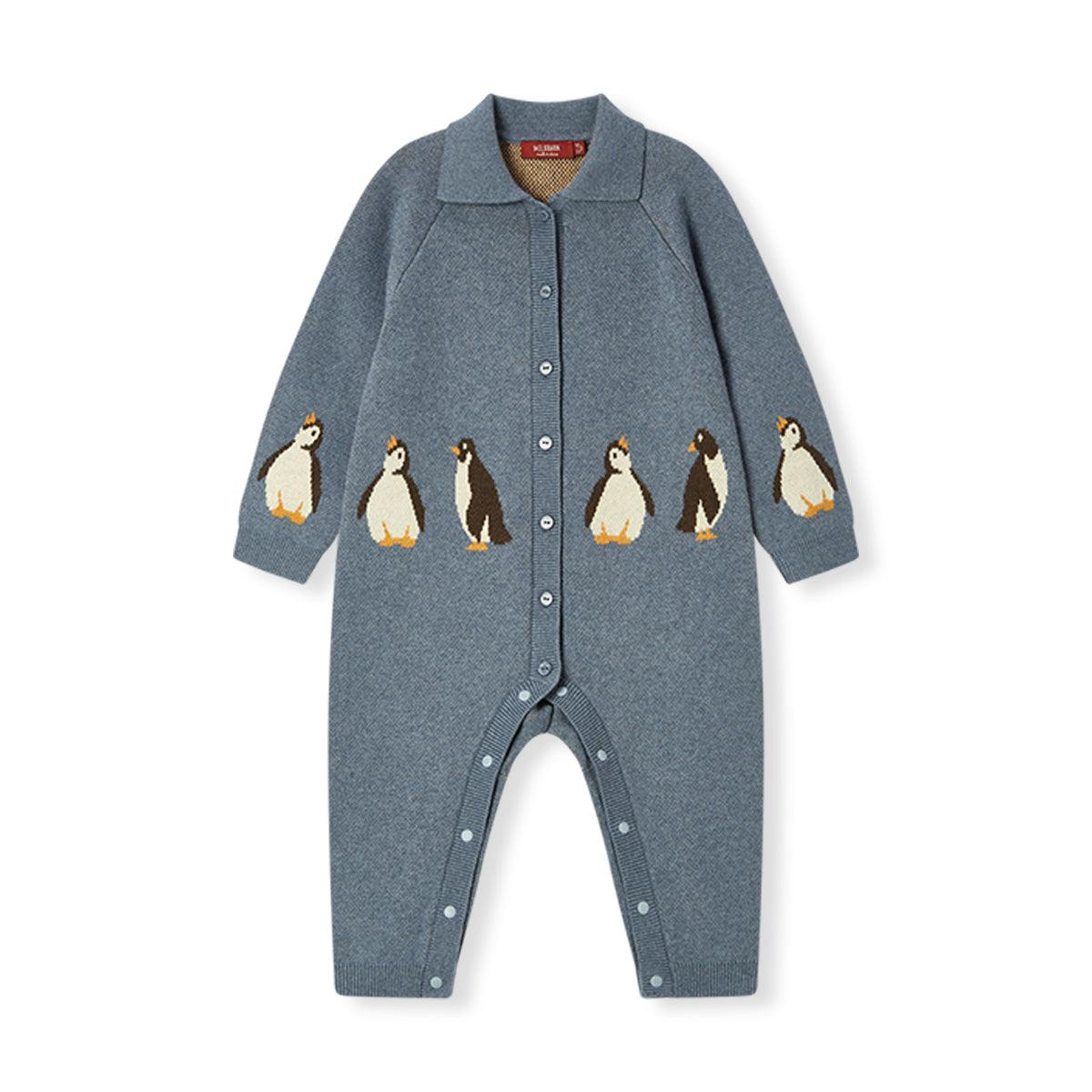 Family Knitted Collar Jumpsuit