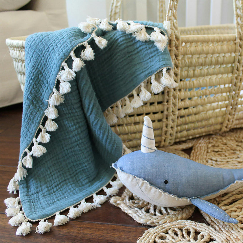 Caspian Nellie Narwhal Plush Toy