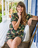 Bagheera - Organic Pima Modal Knit Short PJ Set - Smoke