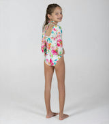 edith long sleeve aquarella flowers