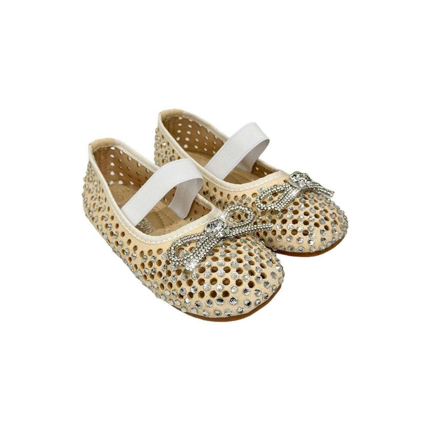 Golden Shimmer Ballet Flat