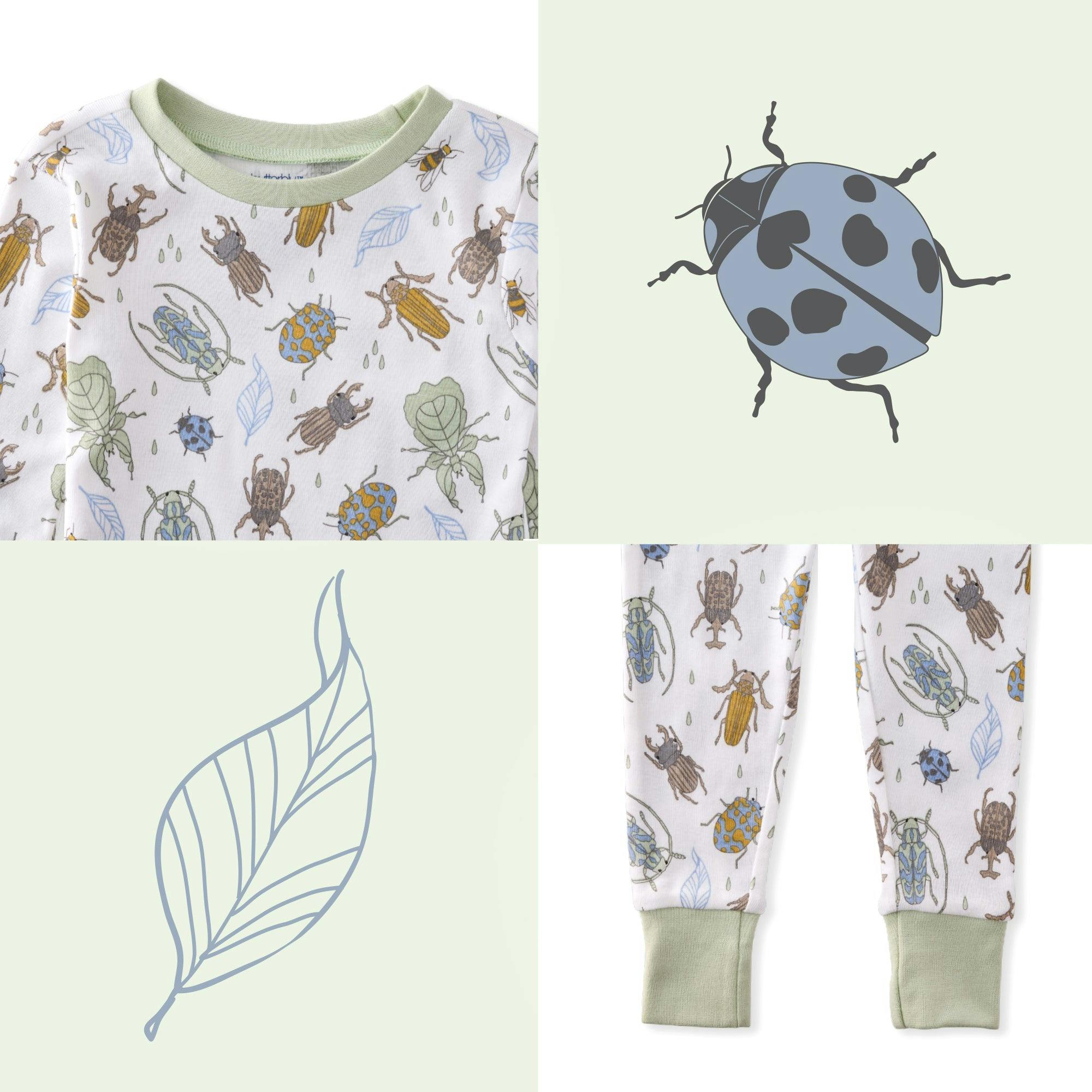 ZEN 2-Piece Toddler Boy Pajamas