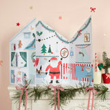 Santa'S Cabin Sticker Advent Calendar