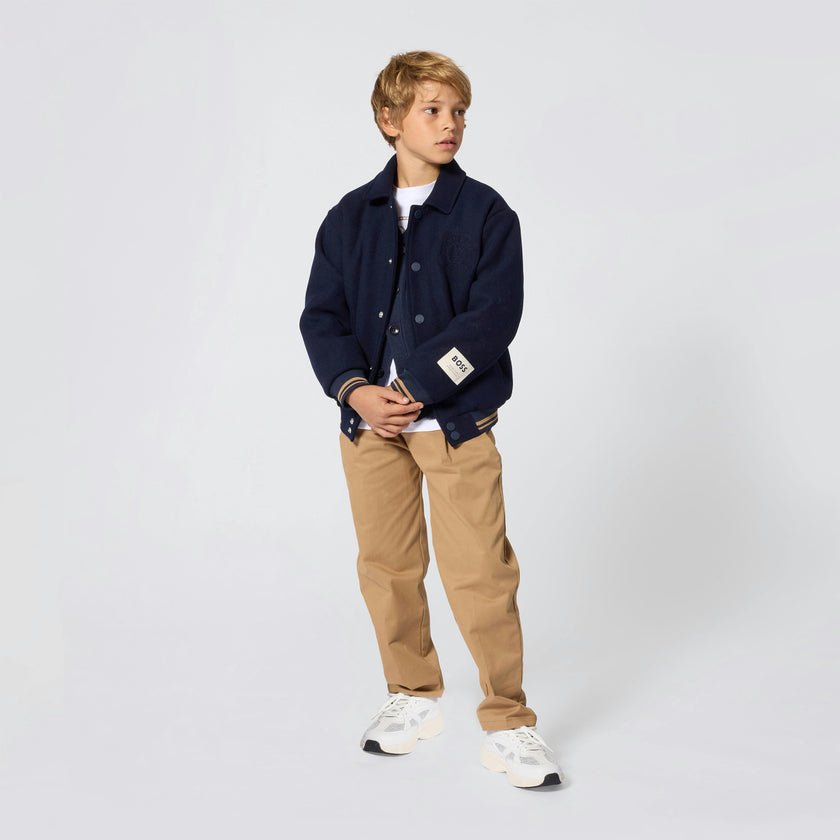 Navy Wool Jacket