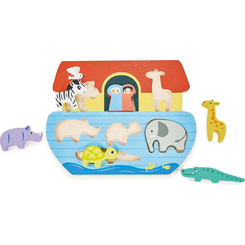 Shape Sorting Ark Tray