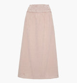 The Delphine Nap Skirt - Cognac Gingham
