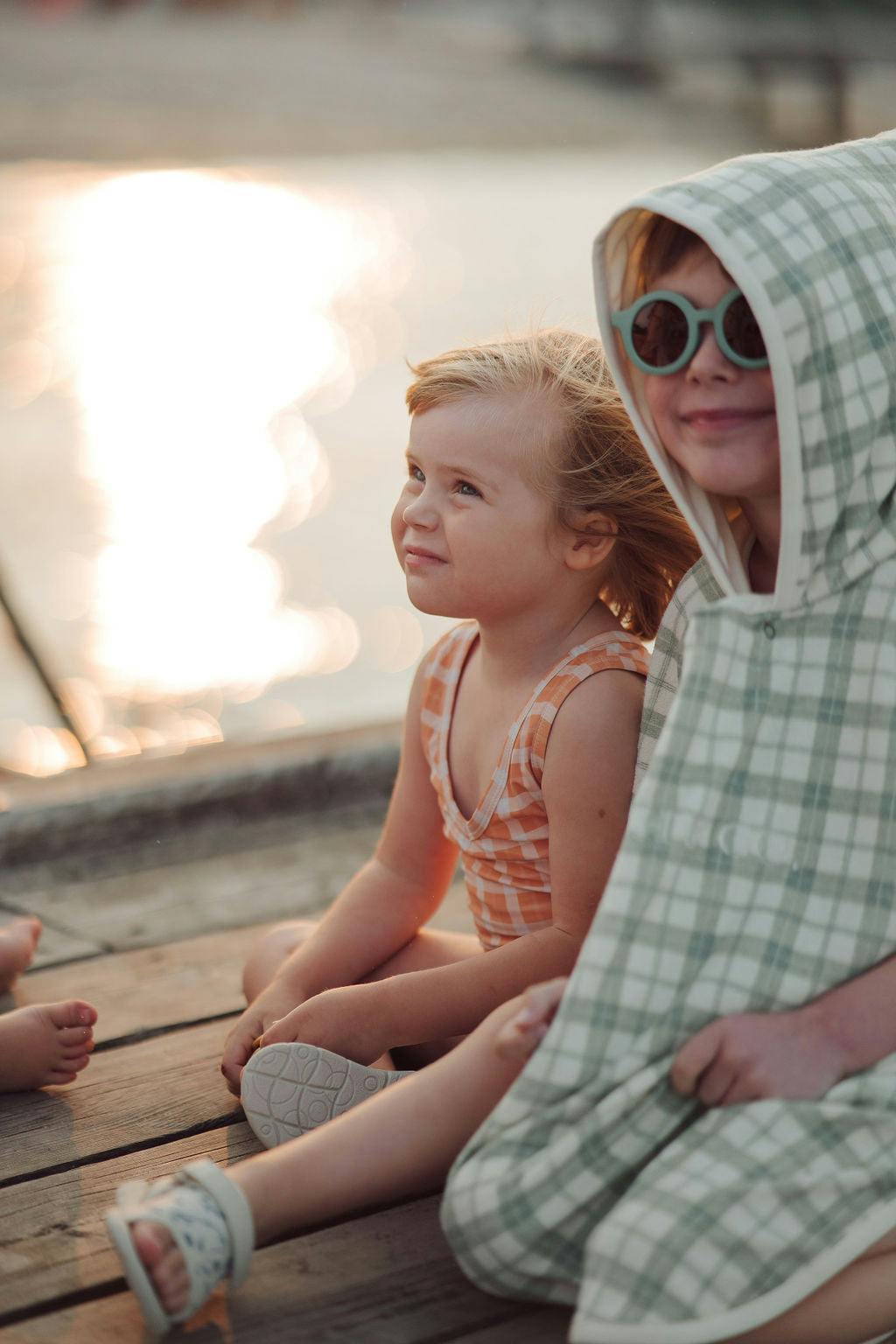 Original Round Sustainable Sunglasses | Bio-Based Bendable Polarized | Fern