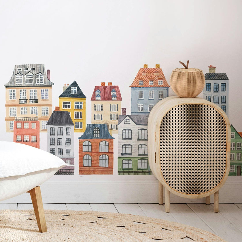 Village Kit • Small • Peel-and-Stick Wall Decals