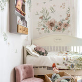 Meadow Flowers Pastel Wall Decal Set