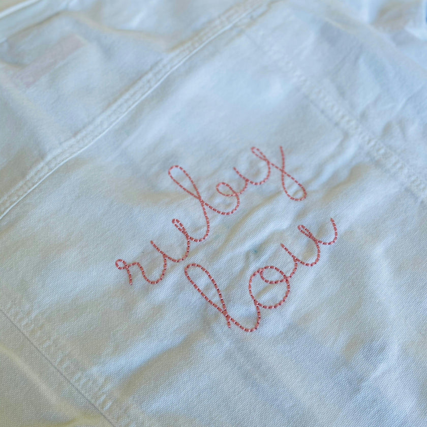 Baby & Kids Back Embroidery Denim Jacket